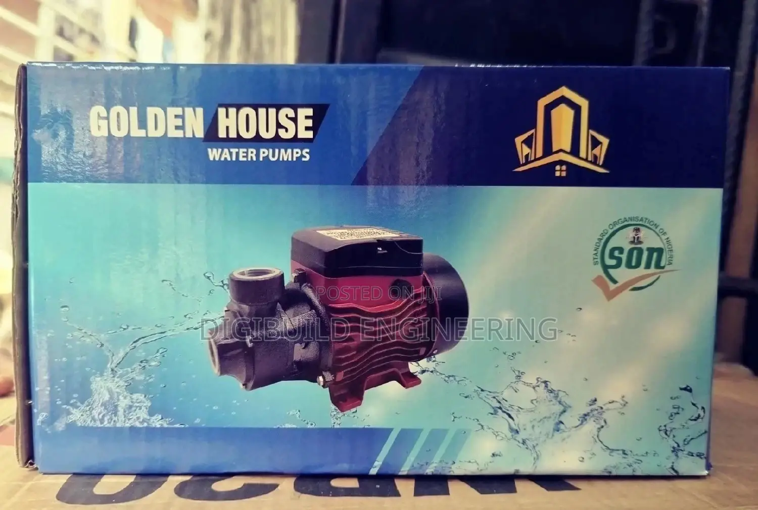 0.75hp Golden House Electrical Pump