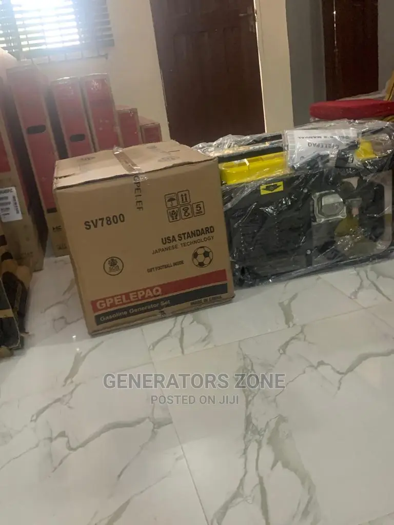 Manual Elepaq Generator - Sv7800 4.5kva Capacity
