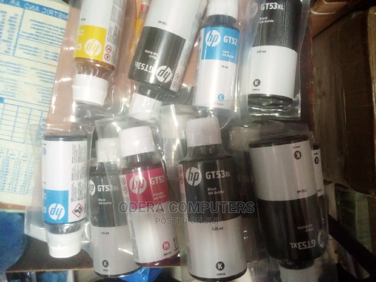 Hp Ink Gt53xl Black and Other Colors
