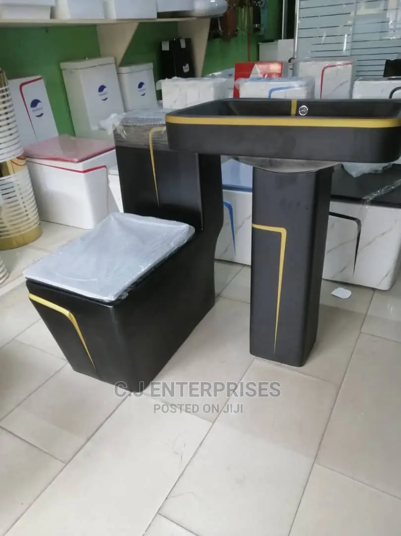 Black Wc Set Executive