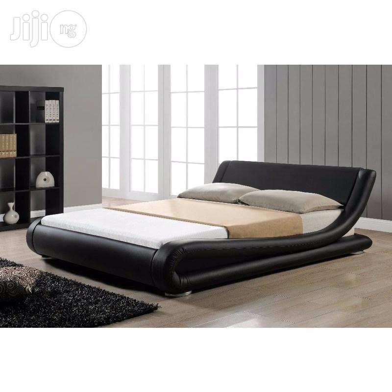 Trendy Faux Leather Bed - 4.5ft X 6ft (Fx131wb)