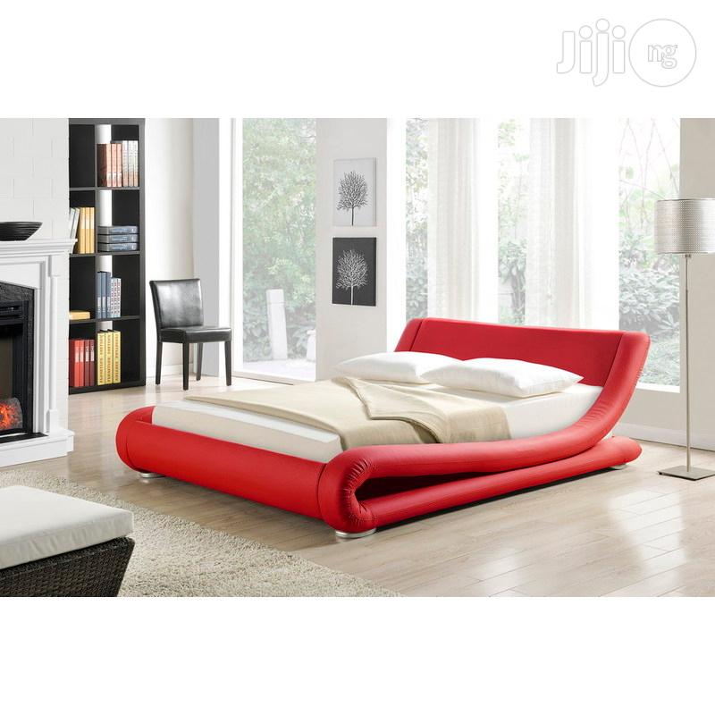Trendy Faux Leather Bed - 4.5ft X 6ft (Fx131wb)