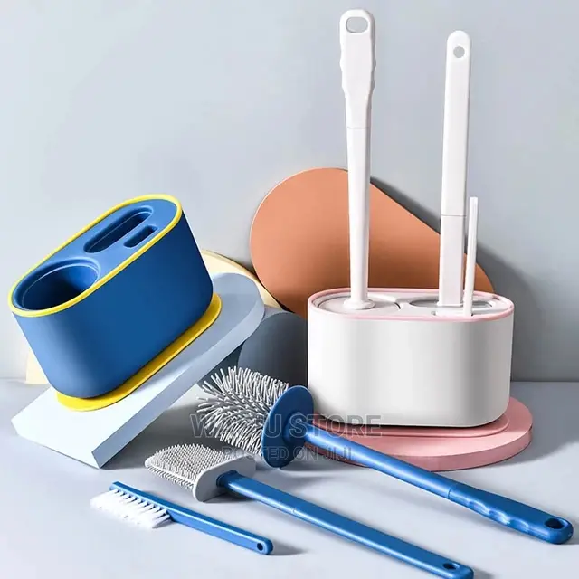 3 in 1 Silicone Toilet Brush