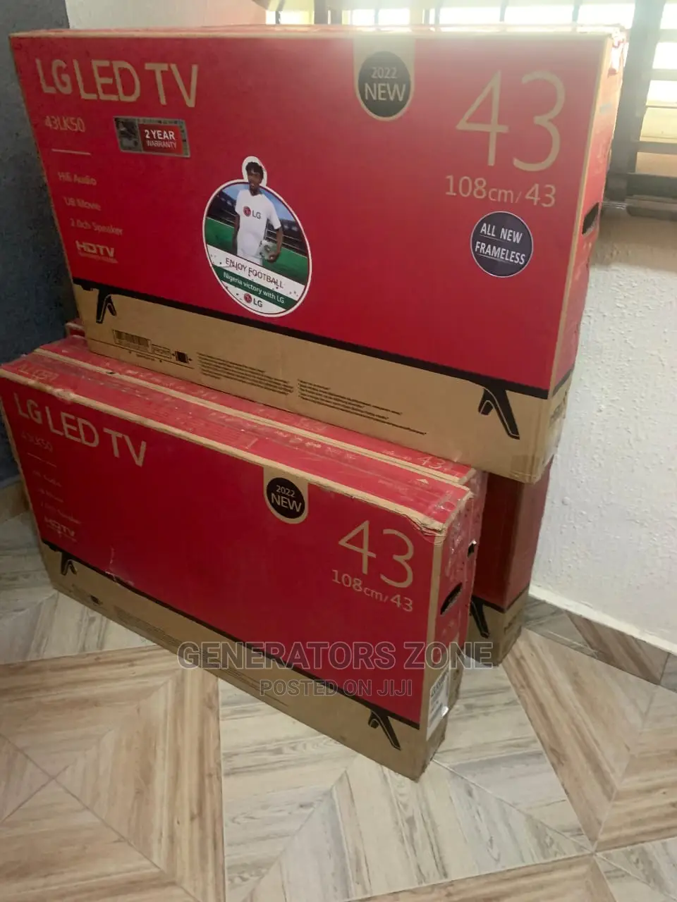 LG 43 Inches LED High Definition Tv-Brand New