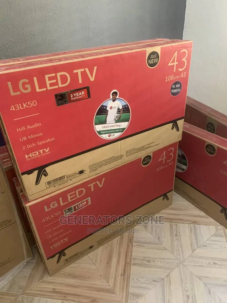 Brand New 43 Inches LG High Definition LED TV 2022 Series