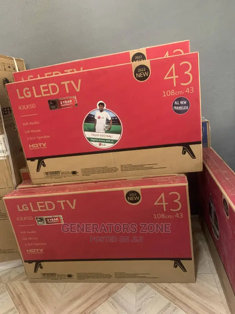 LG 43inches LED TV With 1years Warranty