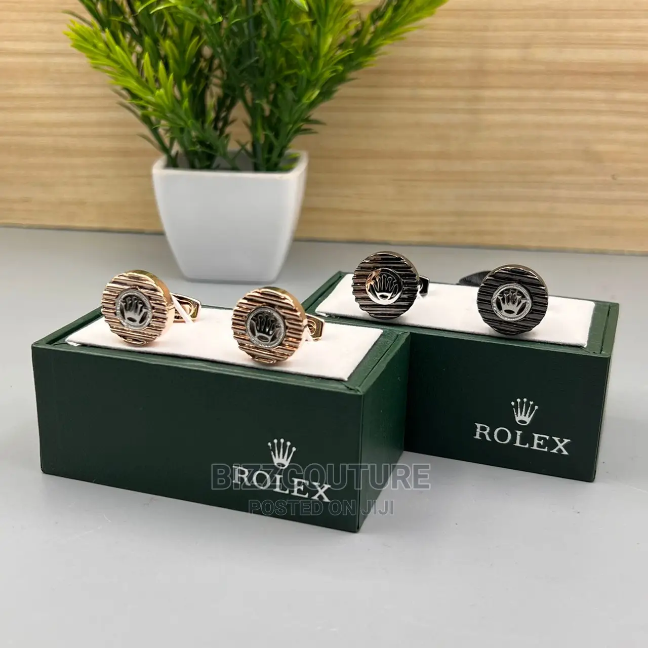 High Quality ROLEX Cuff Links Available in Store