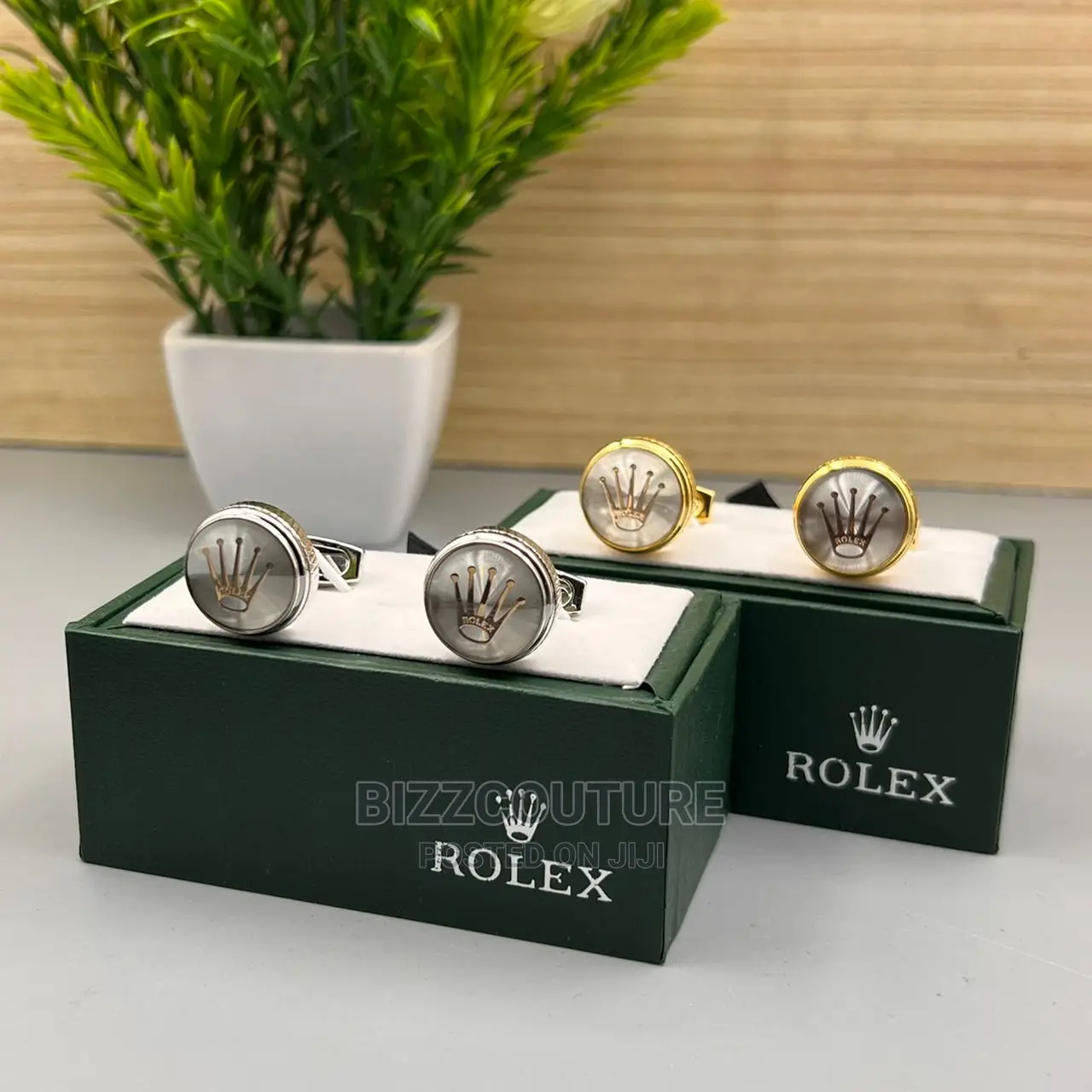 High Quality ROLEX Cuff Links Available in Store