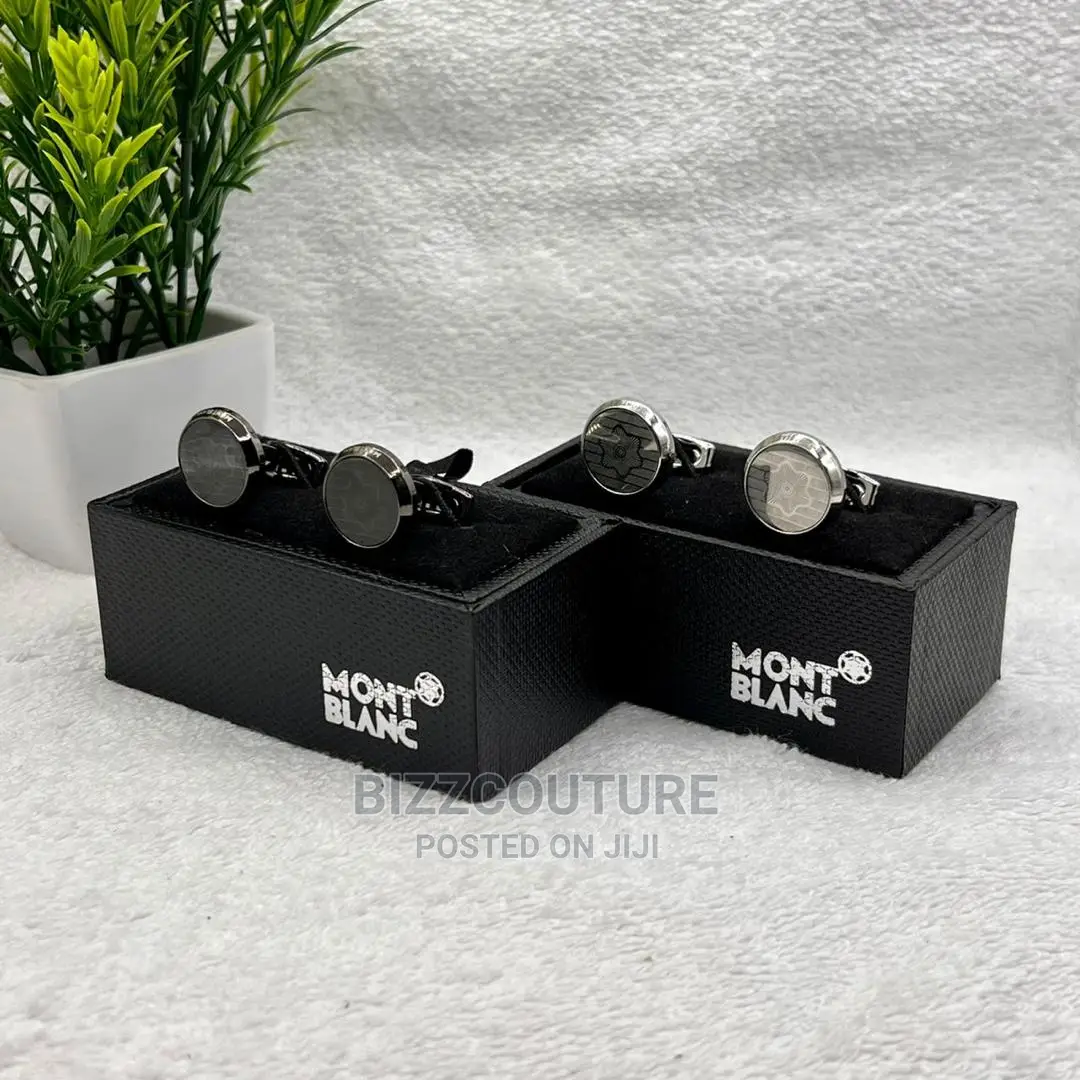 High Quality MONT BLANC Cuff Links Available in Store