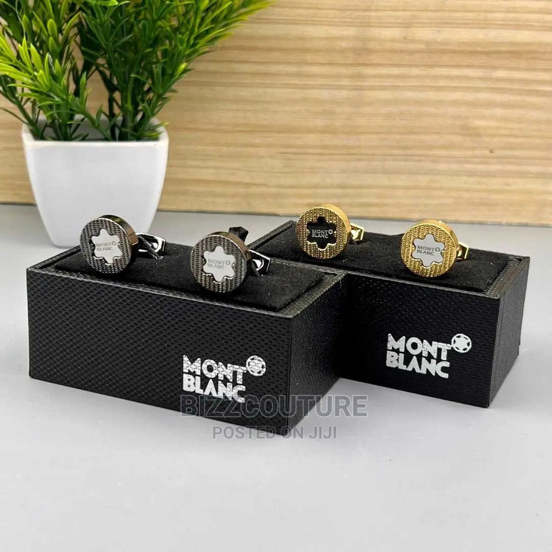 High Quality MONT BLANC Cuff Links Available in Store