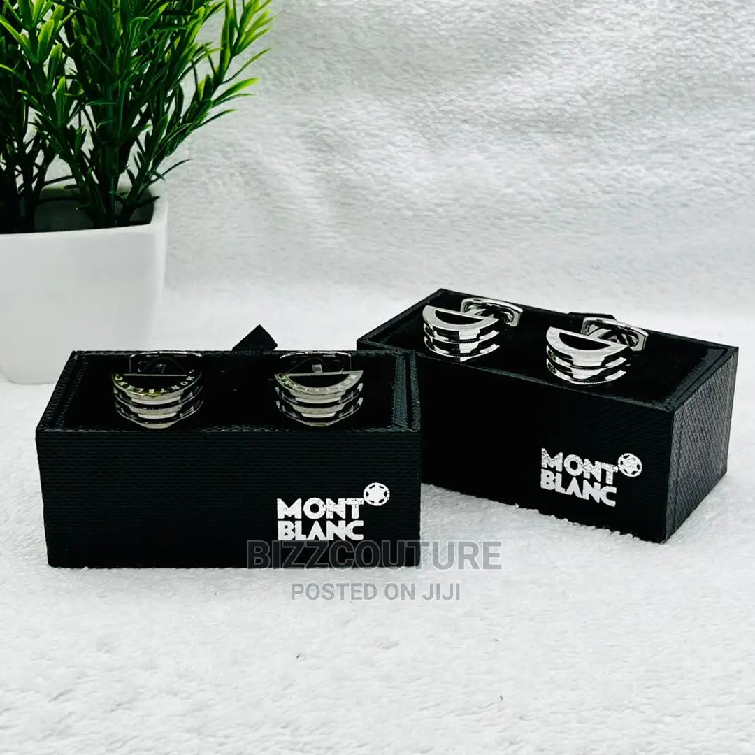 High Quality MONT BLANC Cuff Links Available in Store