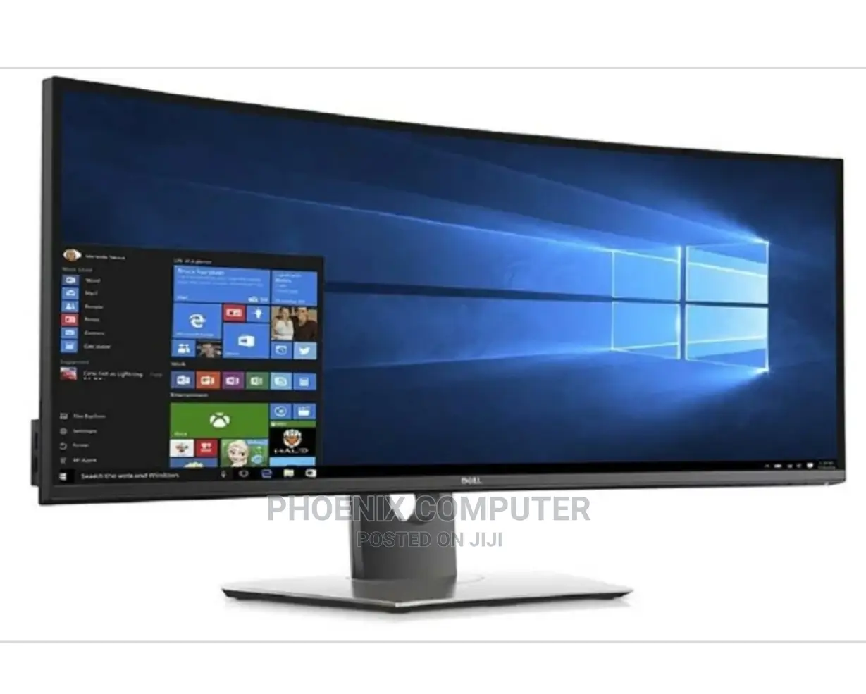 Dell 34" 3440x1440 Ips Curved Monitor