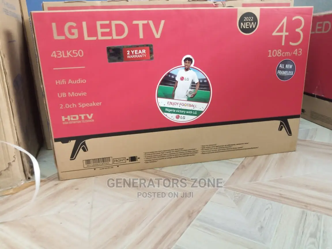 LG 43 Inches Brand New HD LED TV