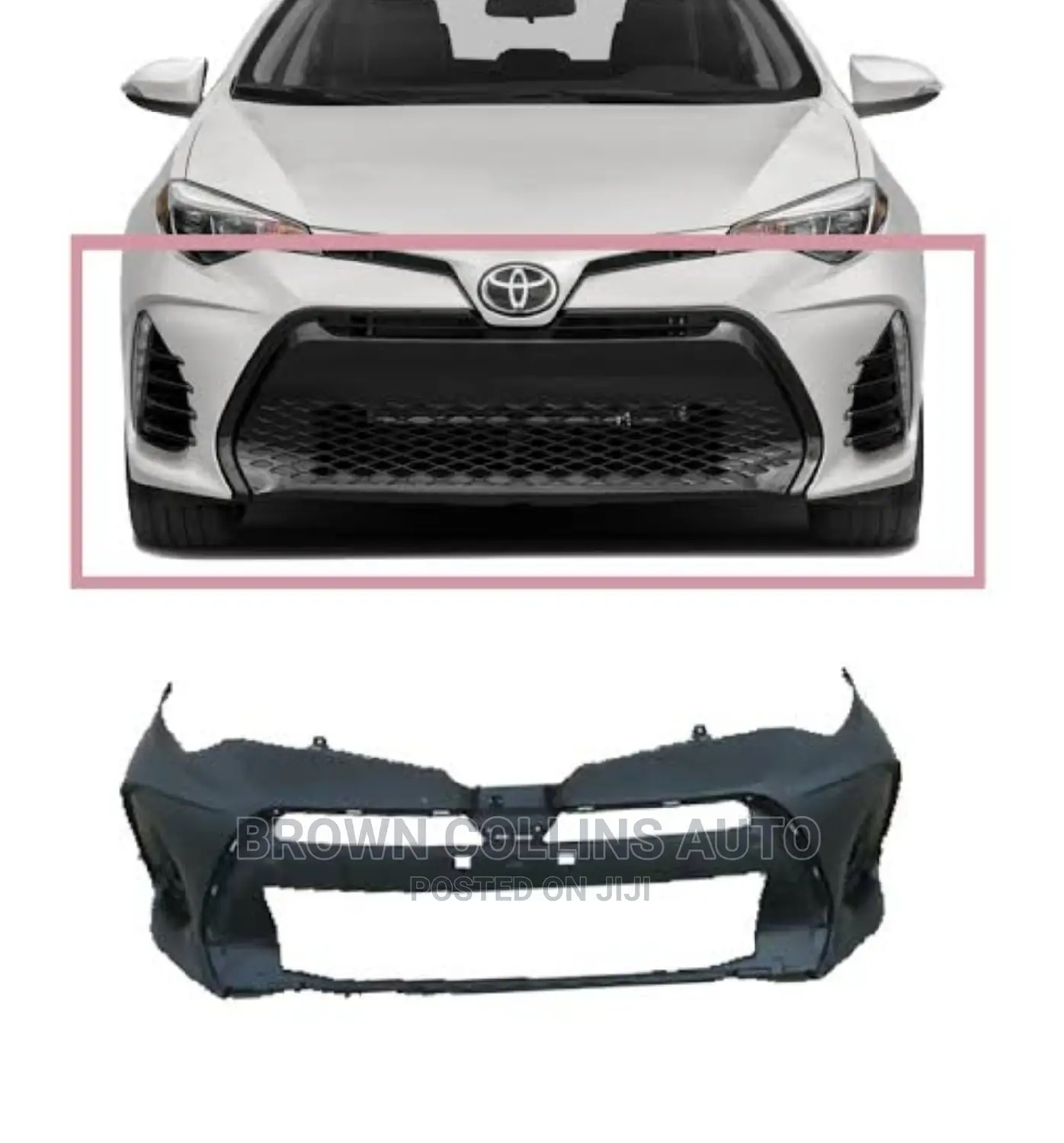 Front Bumper Corolla 2017