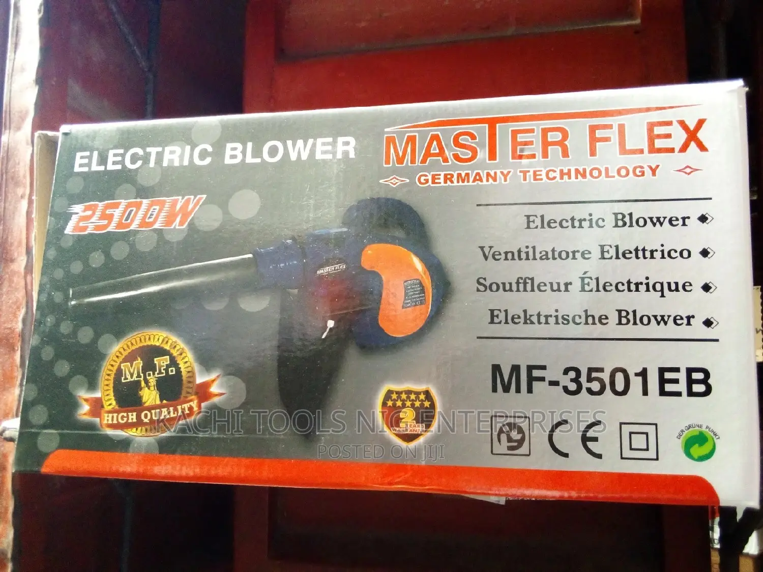 2500w Electric Air Blower Machine