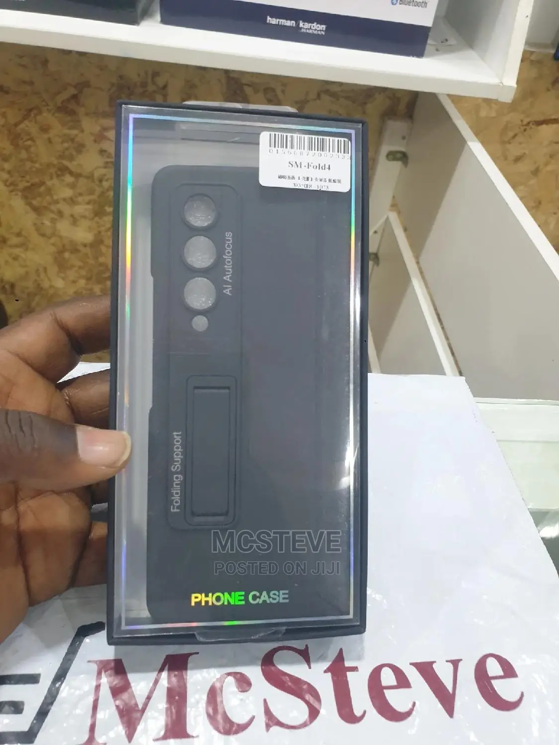 Samsung Galaxy Z Fold 4 Flip Case Cover Black