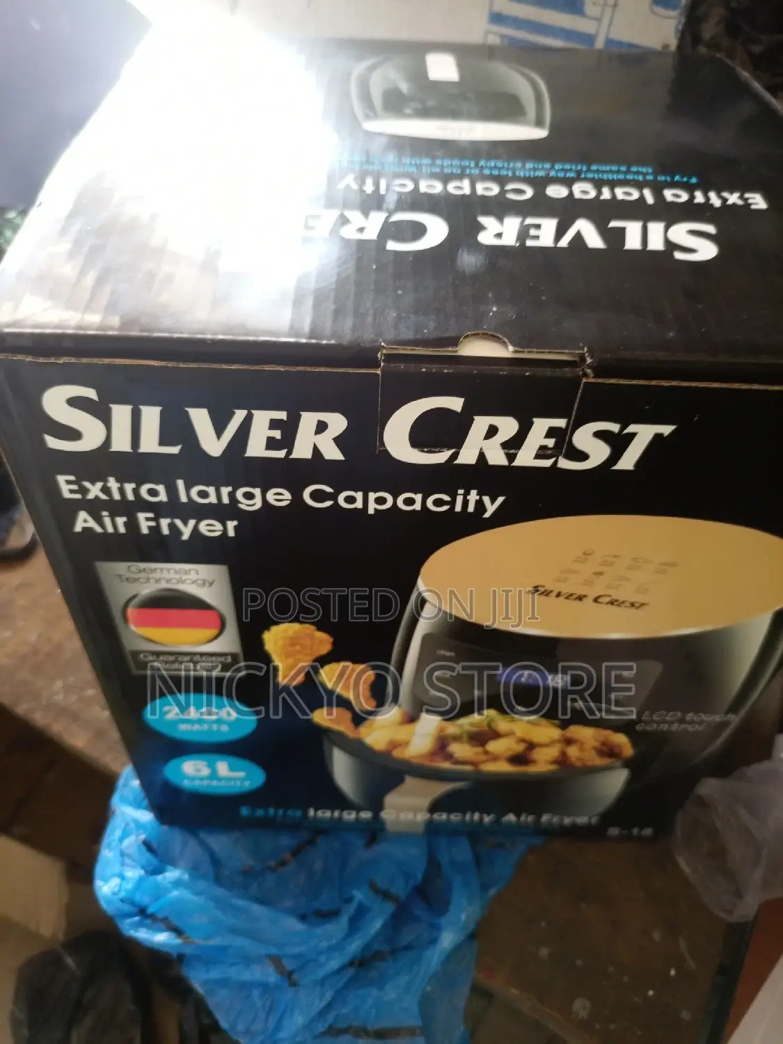 6 Liters Silver Crest Air Fryer
