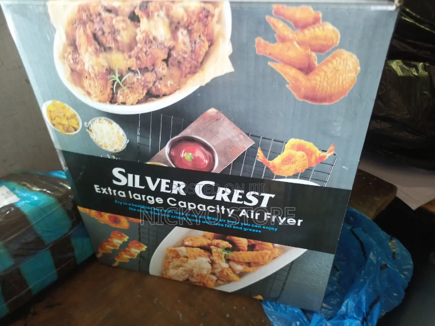 6 Liters Silver Crest Air Fryer