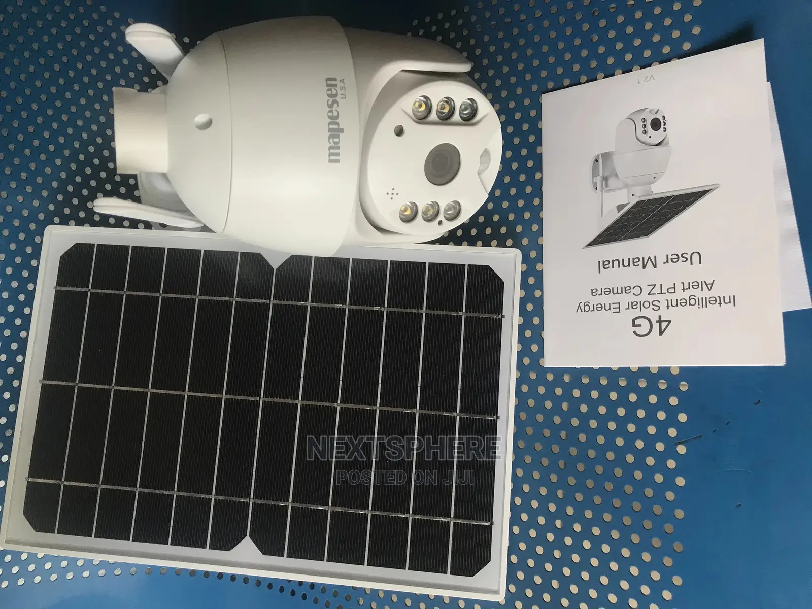 4g Solar PTZ Battery Camera- Ubox App