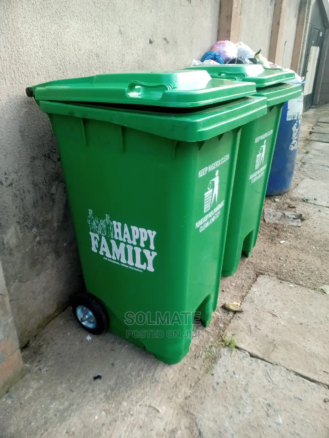 Happy Family Lawma Waste Bin 240 Litres