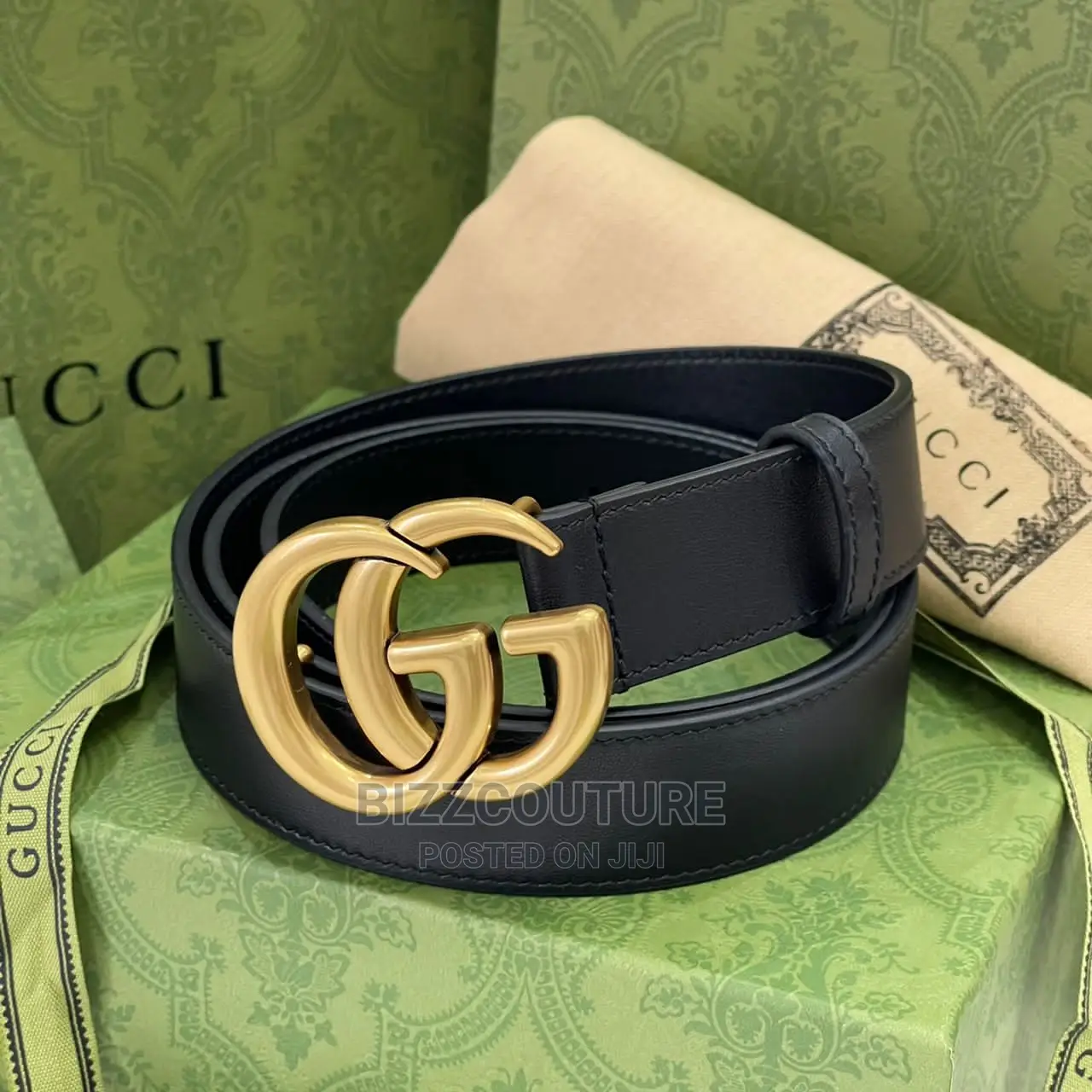 High Quality GUCCI Leather Belts Available in Store
