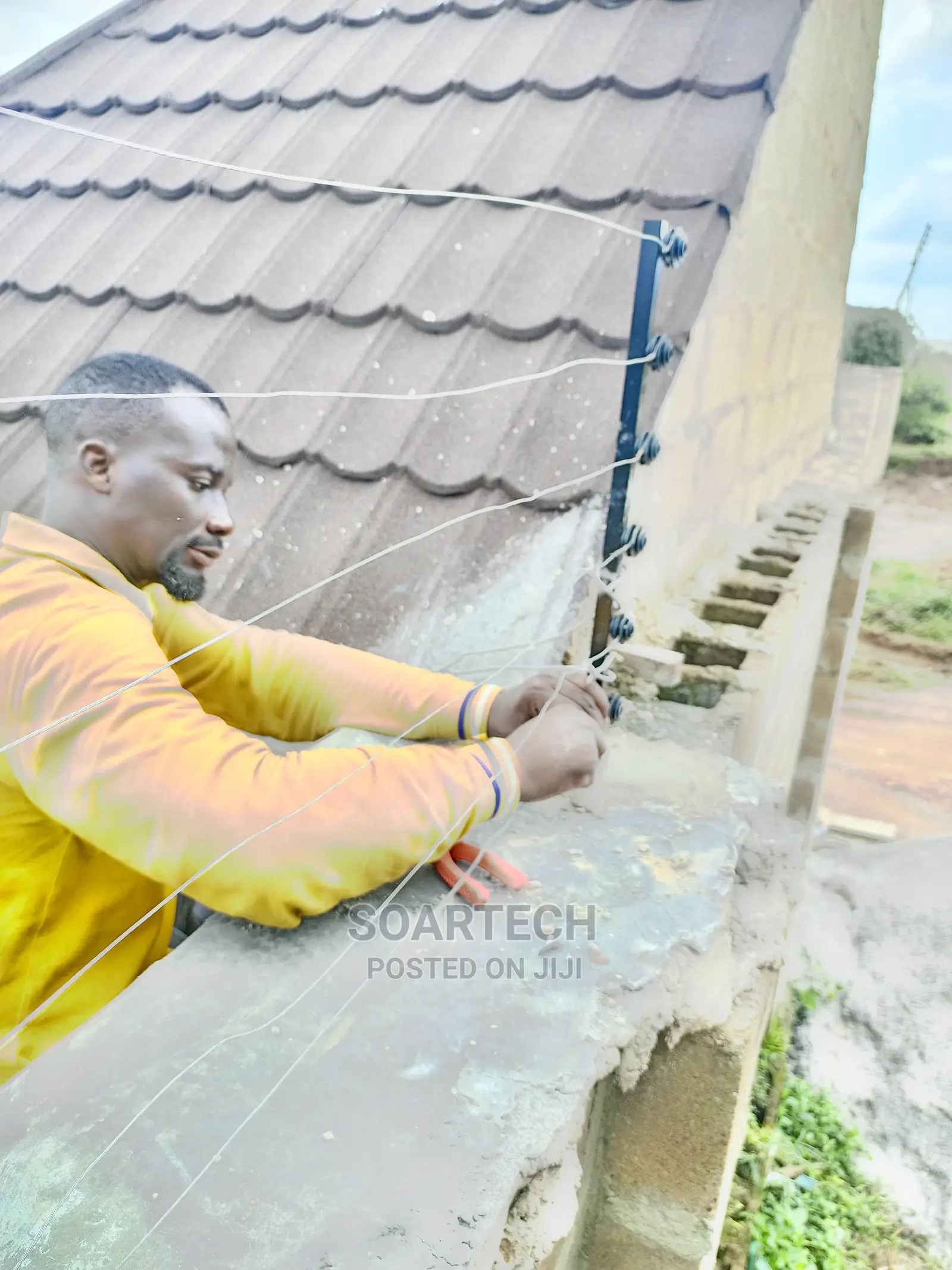 Six Lines Security Wire Fencing