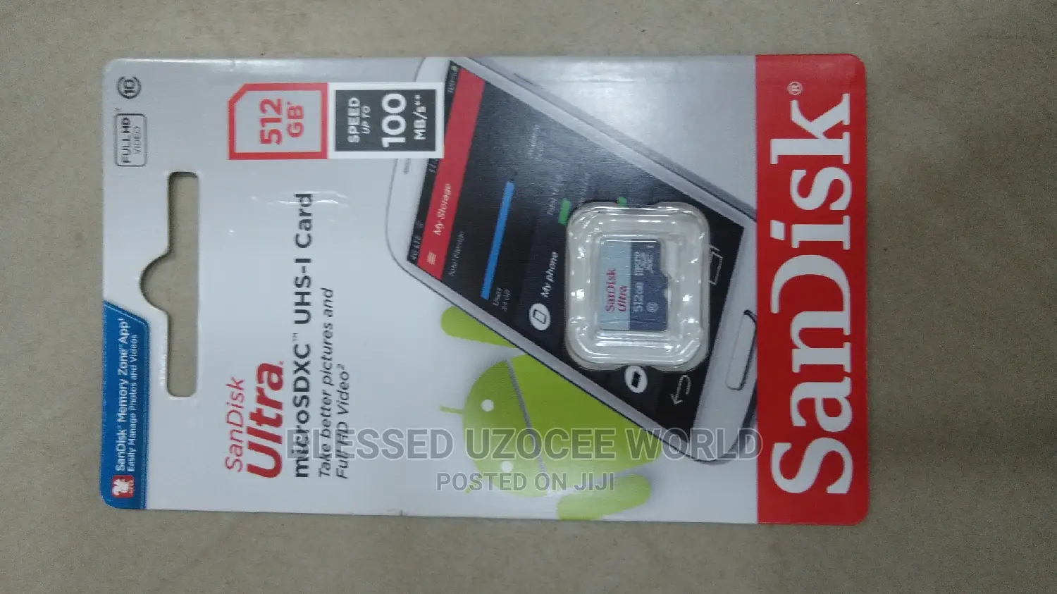 Sandisk 512gb Ultra Microsdhc Uhs-1 Memory Card