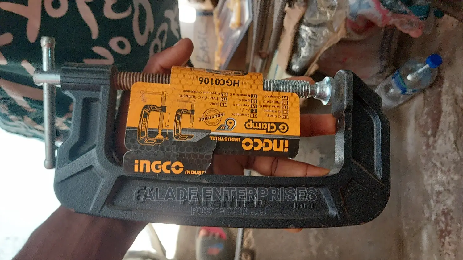 Ingco G-Shaped Clamp, 6 Inches