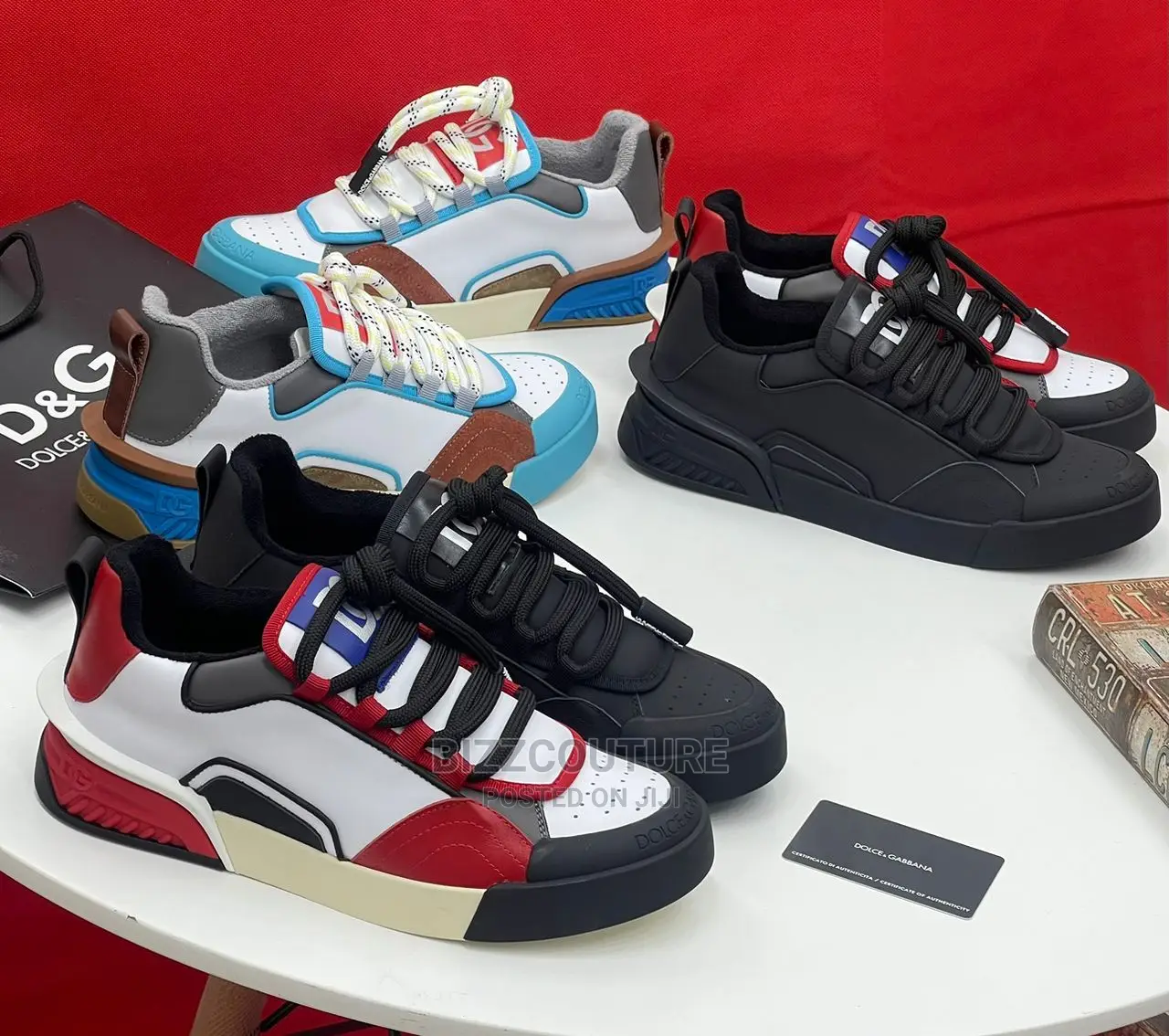 High Quality DOLCE GABBANA Sneakers Available in Store