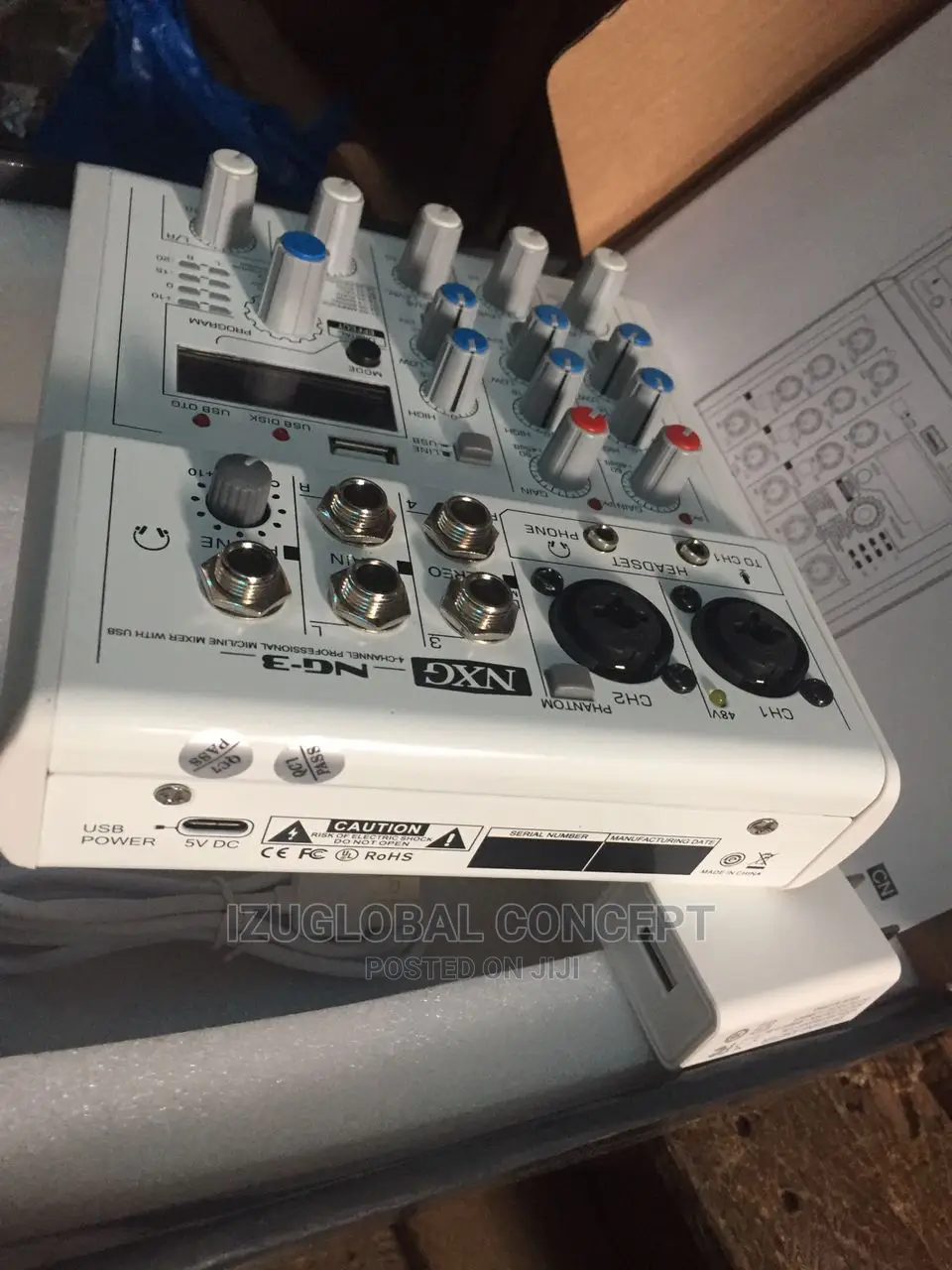 Multi -Purpose 4channel Mixer With Audio Interface