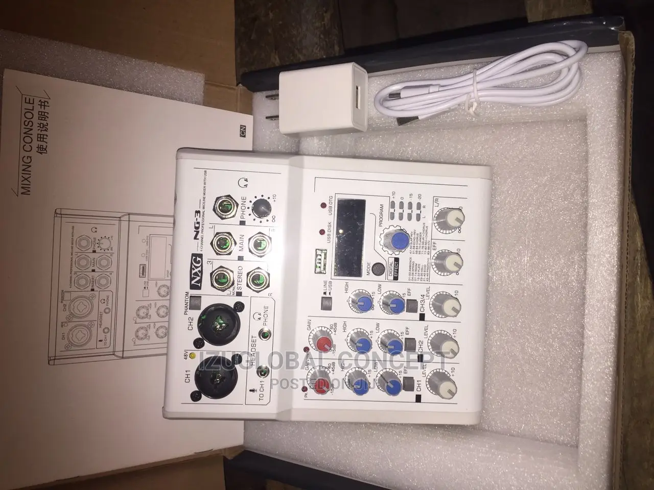 Multi -Purpose 4channel Mixer With Audio Interface