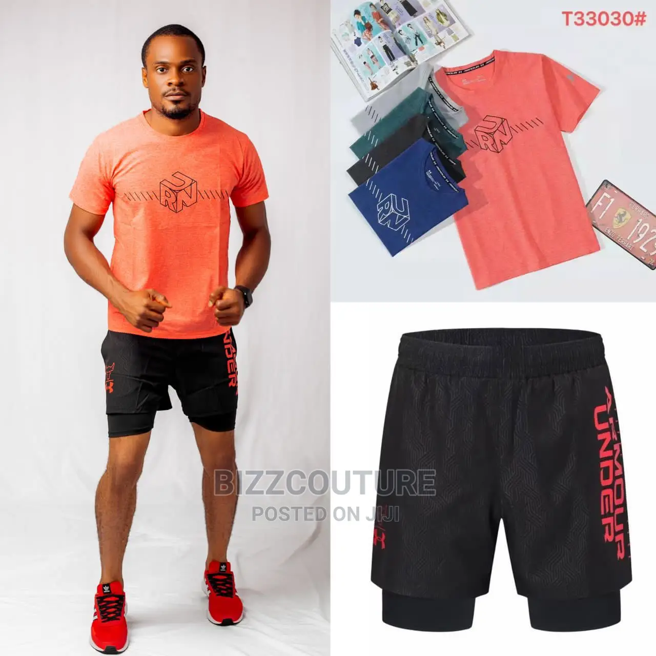 High Quality UNDER ARMOUR GYM WEAR Acailable in Store