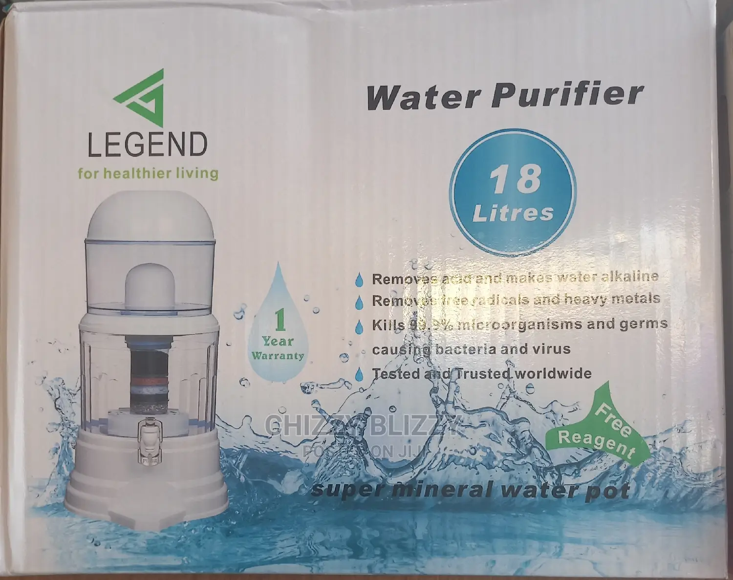 Legend Water Purifier 18L