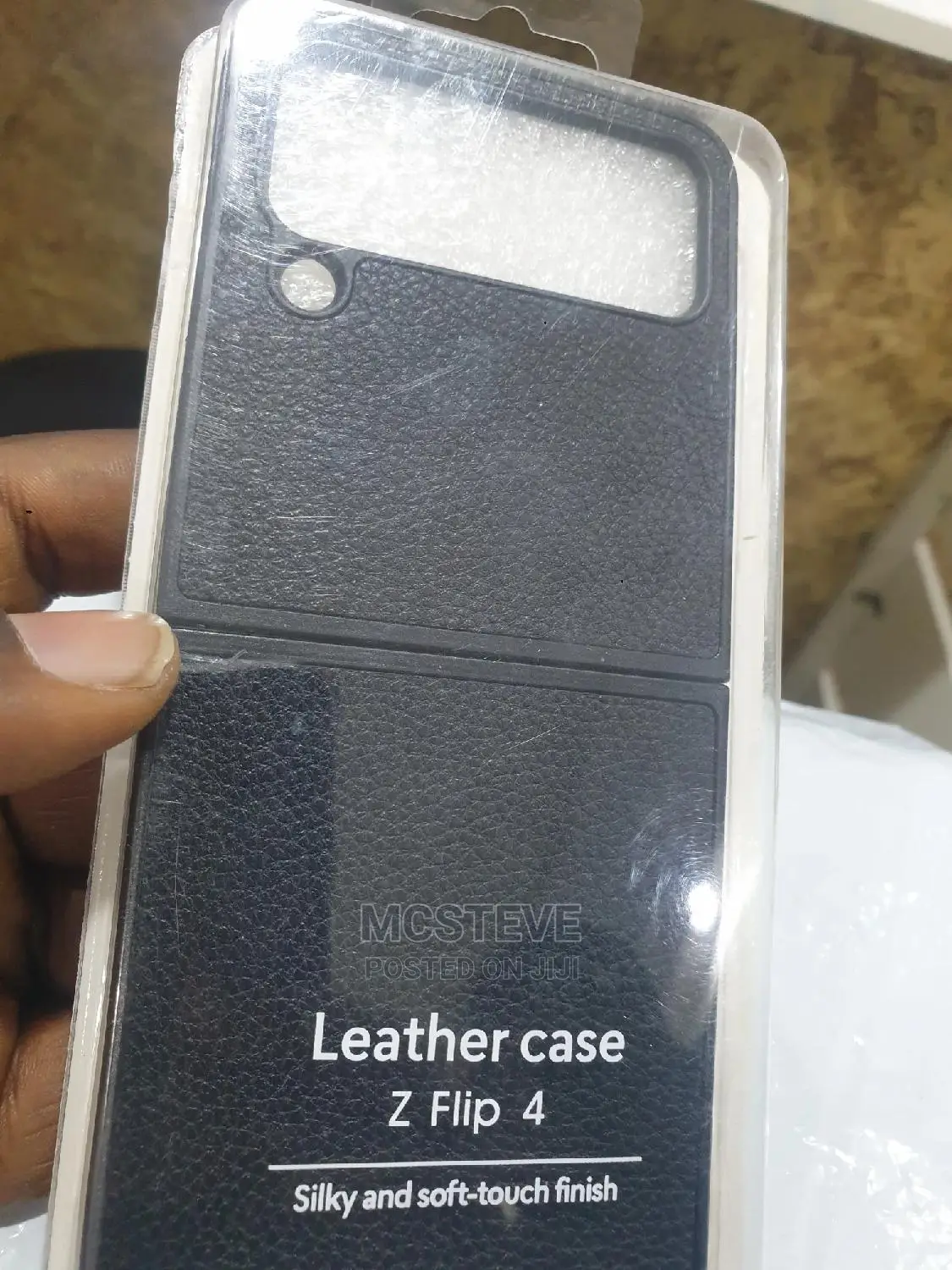 Silky Leather Soft Case Cover for Samsung Galaxy Z Flip 4