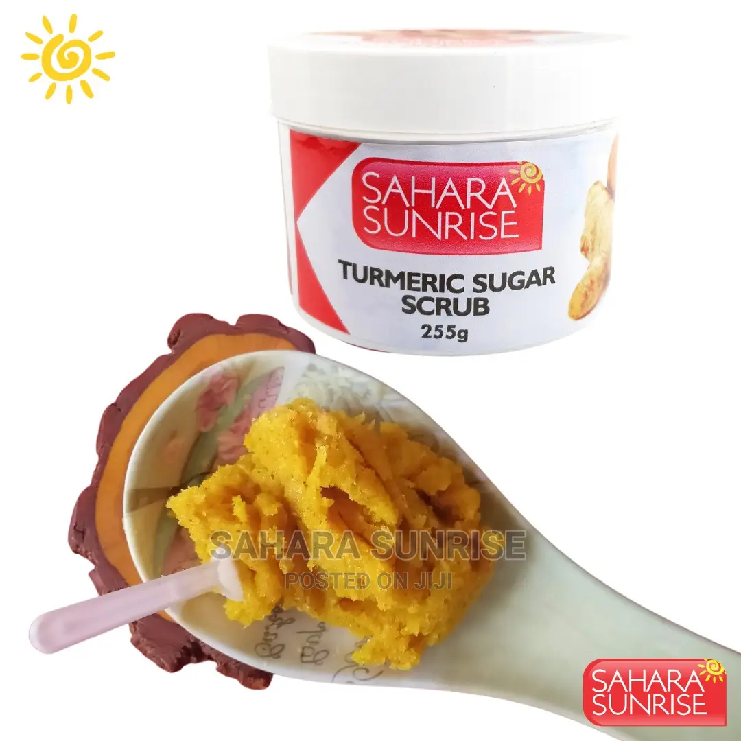 Turmeric Sugar Scrub, Natural Body Scrub