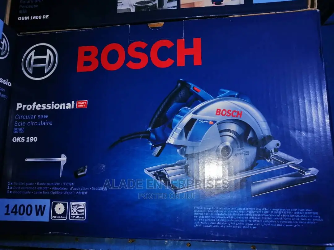 Bosch GKS 190 Professional Circulat Saw With Guide