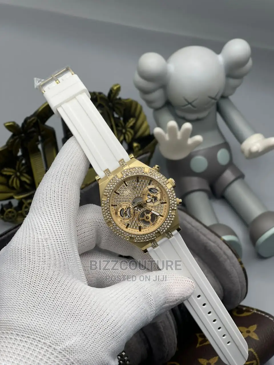 High Quality GUESS Rubber Strap Watch Avvailable in Store