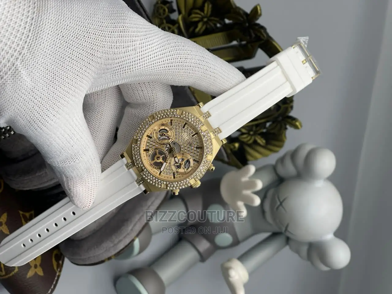 High Quality GUESS Rubber Strap Watch Avvailable in Store