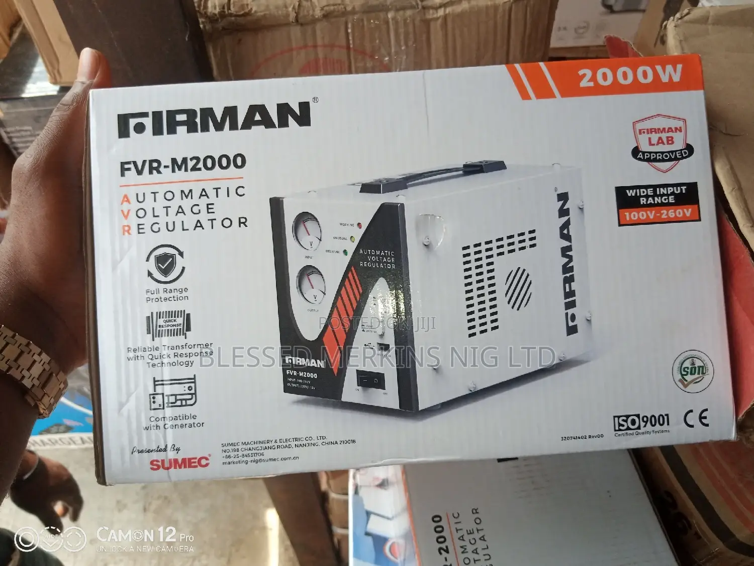 Firman Stablizer 2000watts