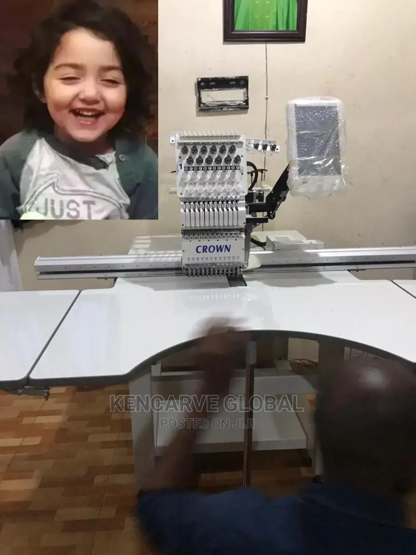 1-Head Big Frame Monogram/Embroidery Machine, 500×1200mm