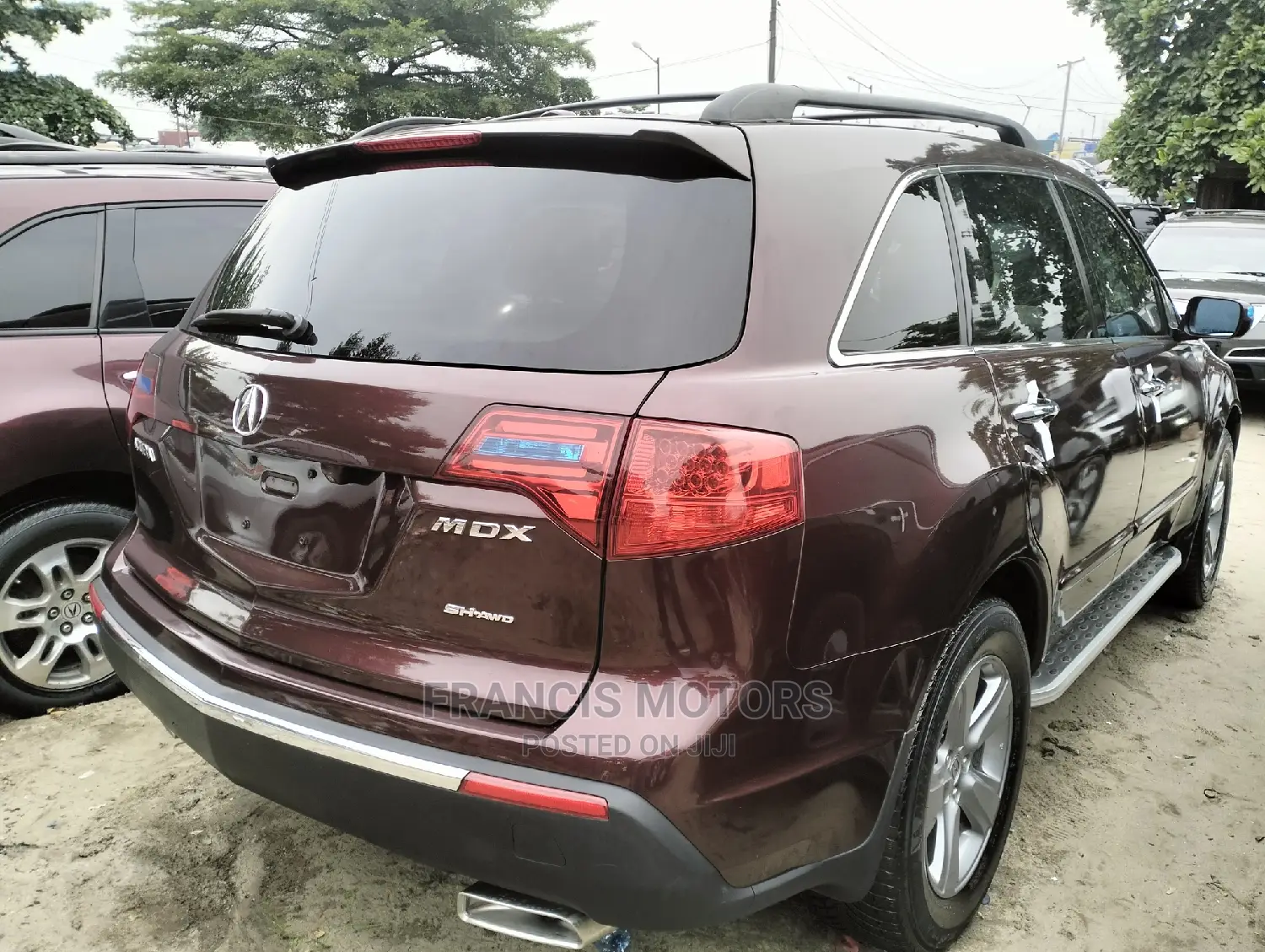 Acura MDX Technology Package SUV AWD (3.7L 6cyl 6A) 2010 Burgundy