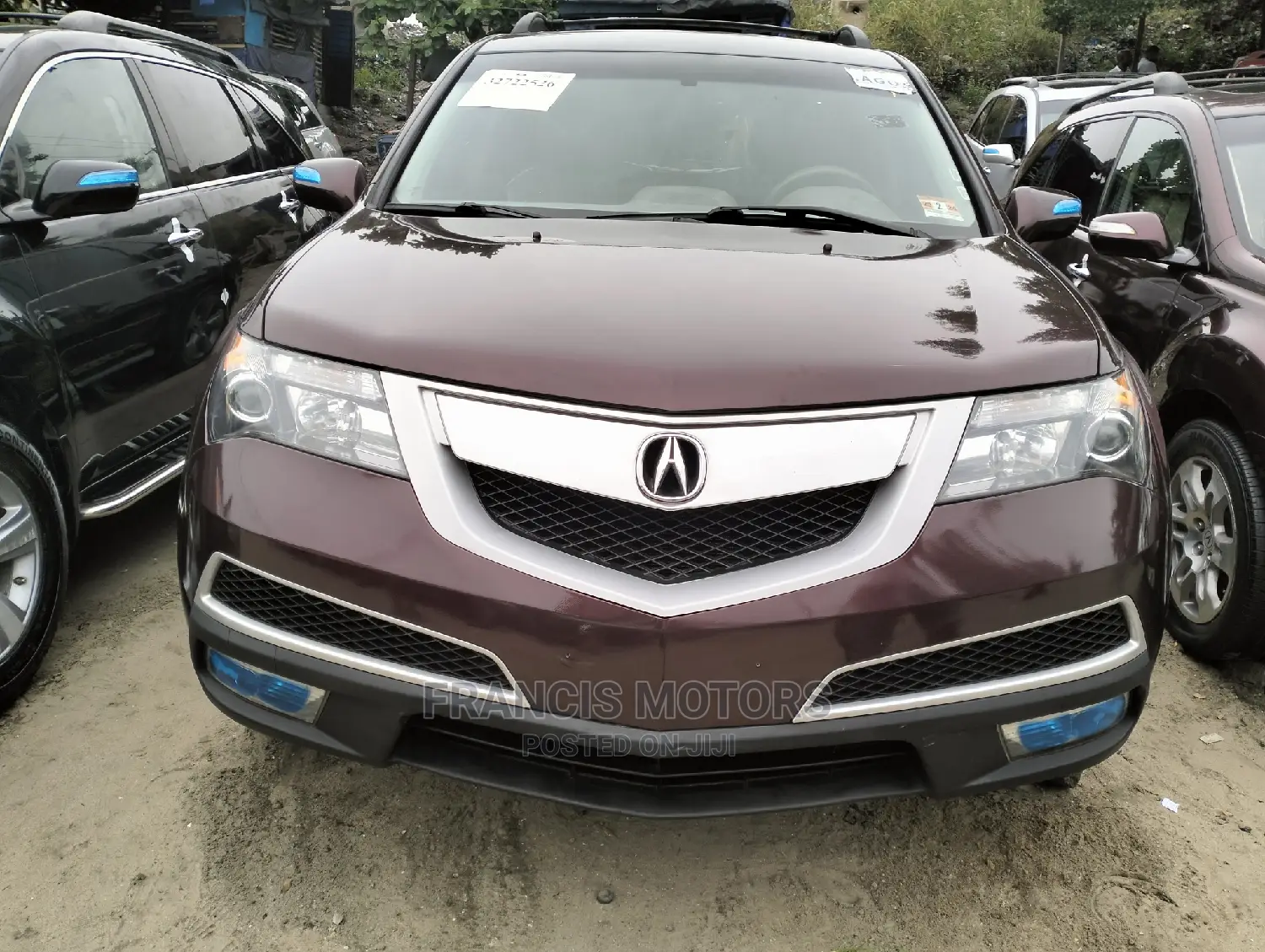Acura MDX Technology Package SUV AWD (3.7L 6cyl 6A) 2010 Burgundy