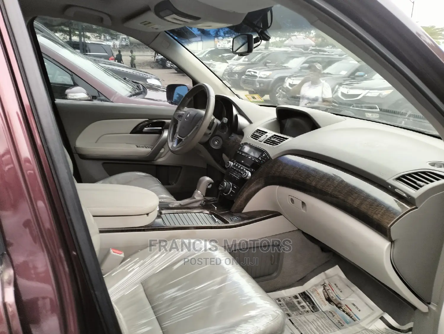 Acura MDX Technology Package SUV AWD (3.7L 6cyl 6A) 2010 Burgundy