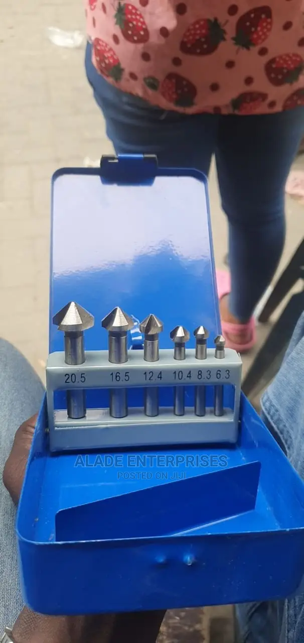 Countersink HSS DIN 335 C in Metal Cassette, 6-Piece