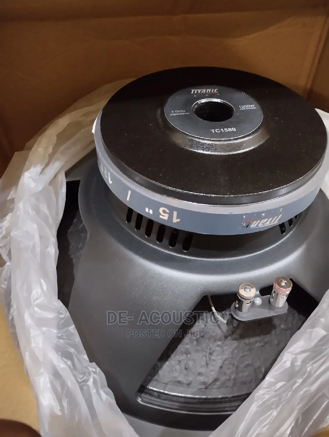 Titanic Tc-1580 Woofer,1000w, Strong and Durable