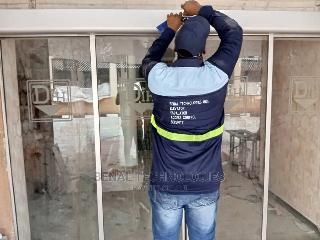 Human Detector Sensor Automatic Entrance Door in Wuye