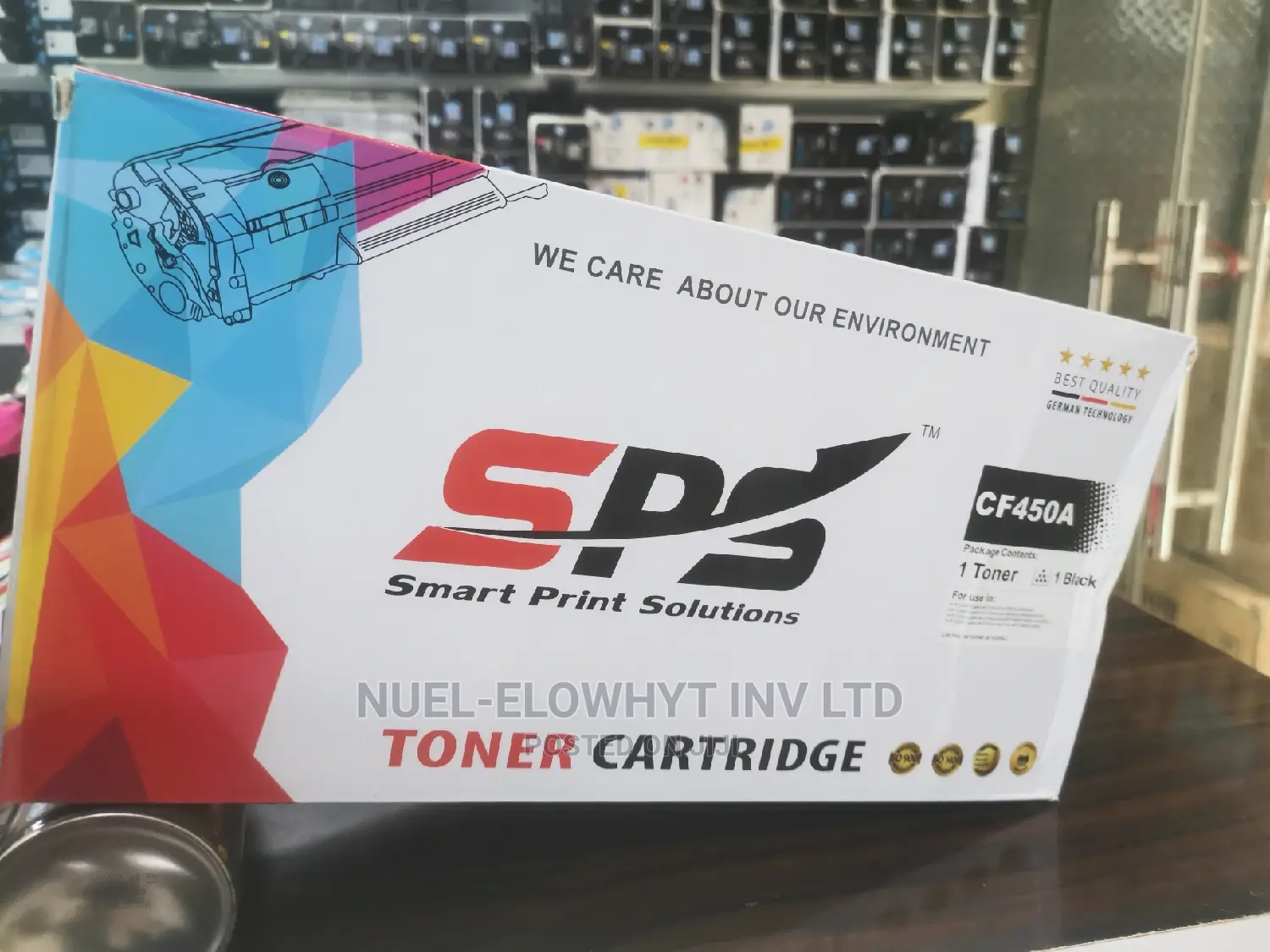 CF450A 655A Black Compatible Toner (SPS)