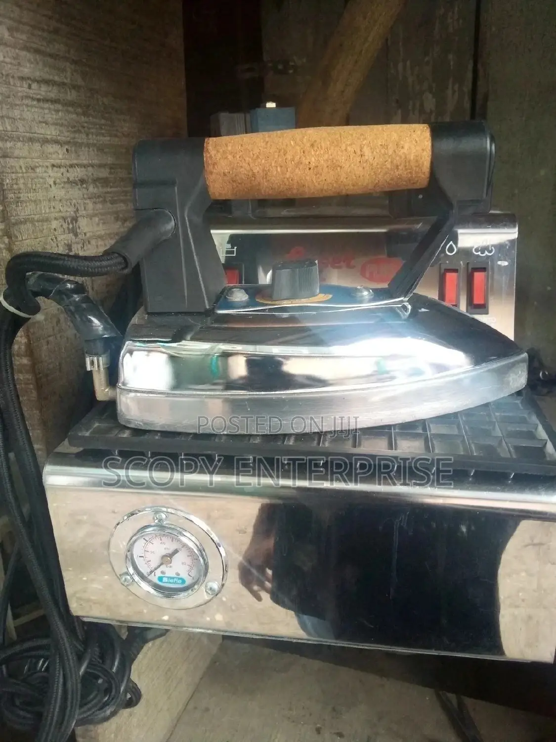 Heavy Duty Industrial Ponny Baby Iron for Laundry