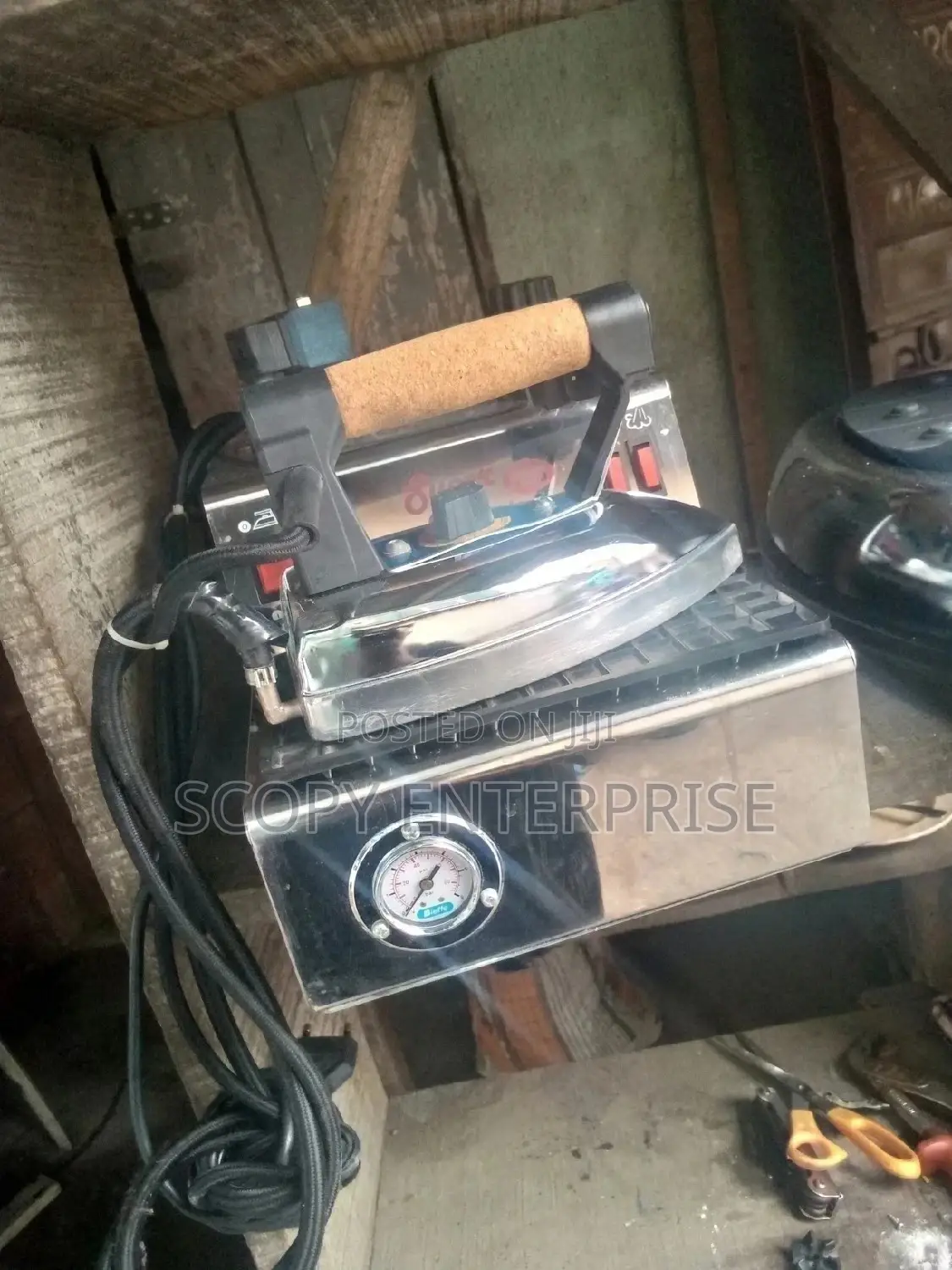 Heavy Duty Industrial Ponny Baby Iron for Laundry