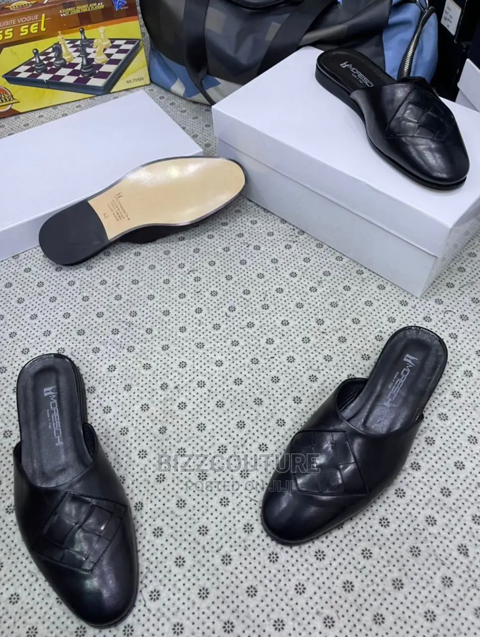 MORESCHI Original Italian Half Shoes Availablein Store